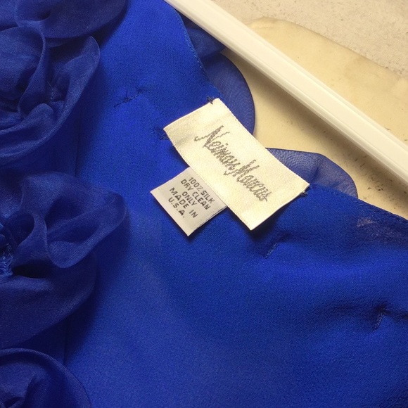 Silk chiffon float tank top/ flower detail - Picture 8 of 8